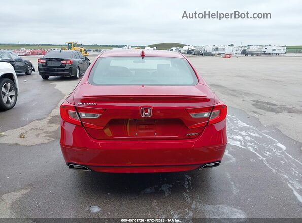 1HGCV1F33LA022337 2020 HONDA ACCORD Red 