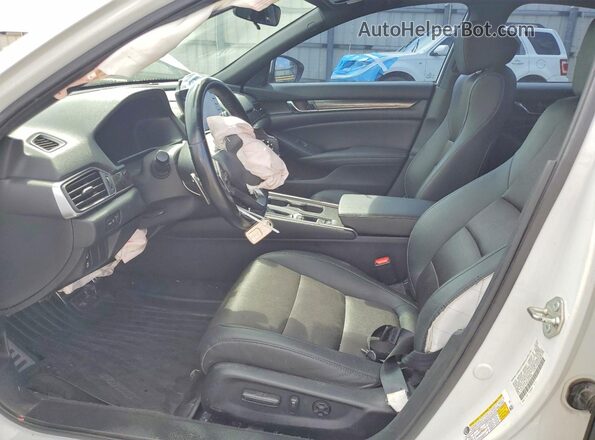 1HGCV1F33LA057606 2020 HONDA ACCORD White Vista interior delantera