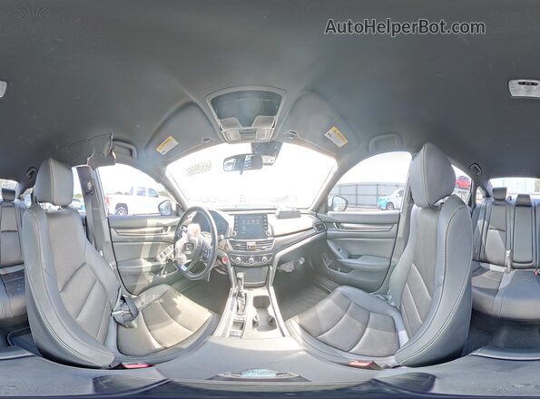1HGCV1F33LA057606 2020 HONDA ACCORD White Vista de la etiqueta del VIN