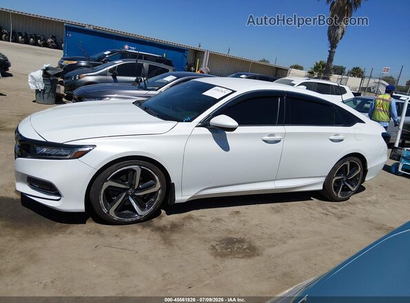 1HGCV1F33LA076754 2020 HONDA ACCORD White Widok wnętrza 360 stopni