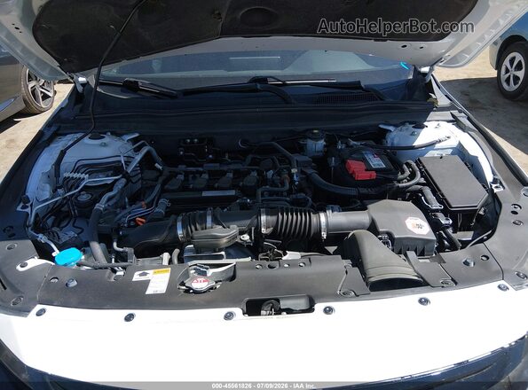 1HGCV1F33LA076754 2020 HONDA ACCORD White Widok z tyłu