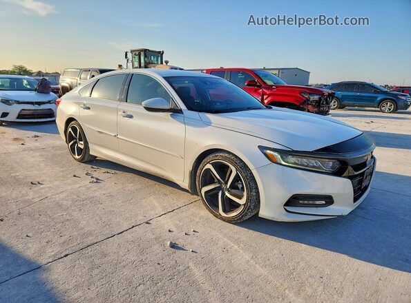 1HGCV1F33LA094848 2020 HONDA ACCORD White Առջևի աջ