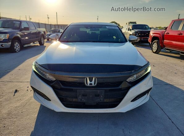 1HGCV1F33LA094848 2020 HONDA ACCORD White Դիմացի տեսք
