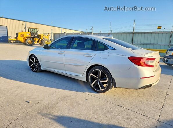1HGCV1F33LA094848 2020 HONDA ACCORD White Հետևի ձախ