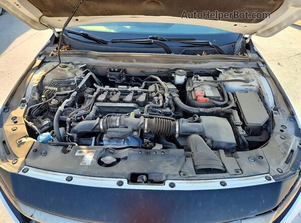 1HGCV1F33LA094848 2020 HONDA ACCORD White Սալոնի հետևի տեսք