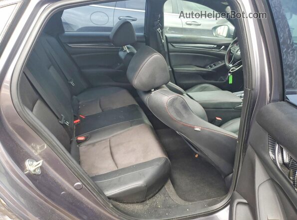 1HGCV1F33LA146544 2020 HONDA ACCORD Gray Вид задніх сидінь