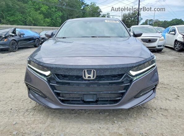 1HGCV1F33LA146544 2020 HONDA ACCORD Gray Вид спереду