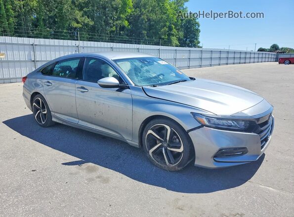 1HGCV1F33LA147998 2020 HONDA ACCORD Gray Front right