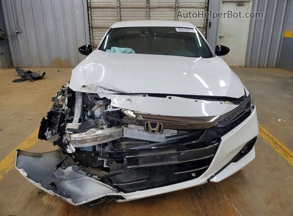 1HGCV1F33MA002008 2021 HONDA ACCORD White Widok z przodu