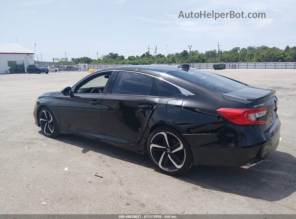 1HGCV1F33MA016247 2021 HONDA ACCORD Черный Панорамный вид салона 360°