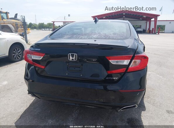 1HGCV1F33MA016247 2021 HONDA ACCORD Черный 