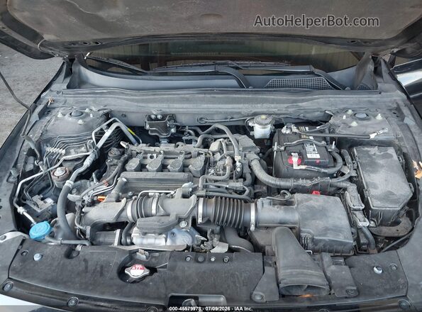 1HGCV1F33MA086573 2021 HONDA ACCORD Black Vista trasera
