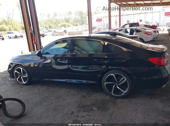 1HGCV1F33MA086573 2021 HONDA ACCORD Black Vista interior de 360 grados