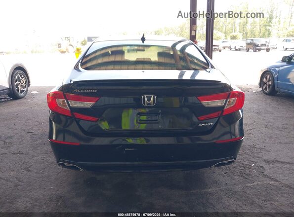 1HGCV1F33MA086573 2021 HONDA ACCORD Black 