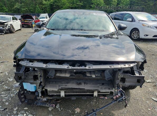 1HGCV1F33MA106823 2021 HONDA ACCORD Black Դիմացի տեսք