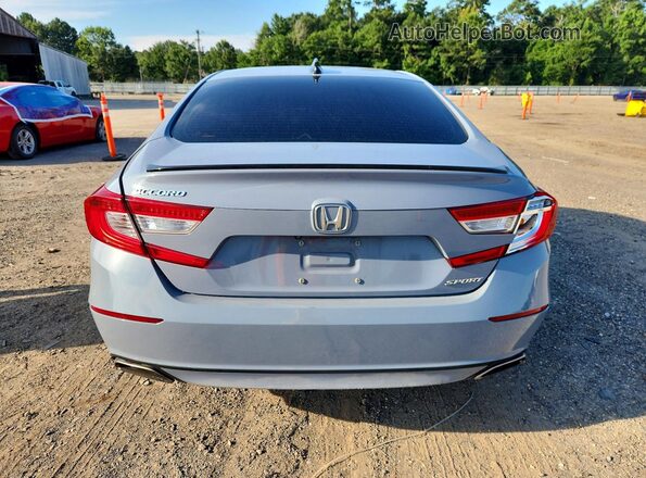 1HGCV1F33MA107728 2021 HONDA ACCORD Gray Հետևի տեսք
