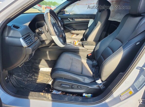 1HGCV1F33MA107728 2021 HONDA ACCORD Gray Սալոնի դիմացի տեսք
