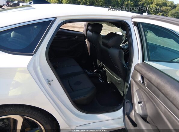 1HGCV1F33MA124416 2021 HONDA ACCORD White Vista de la etiqueta del VIN