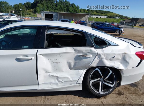 1HGCV1F33MA124416 2021 HONDA ACCORD White Vista frontal