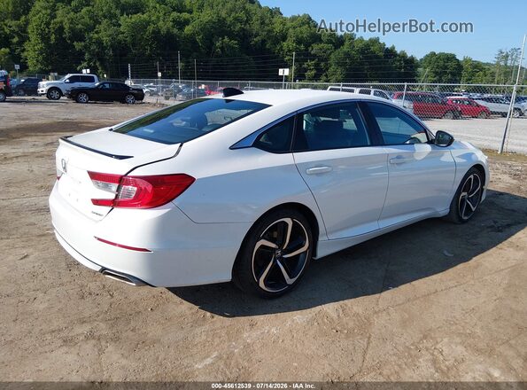 1HGCV1F33MA124416 2021 HONDA ACCORD White Trasero derecho