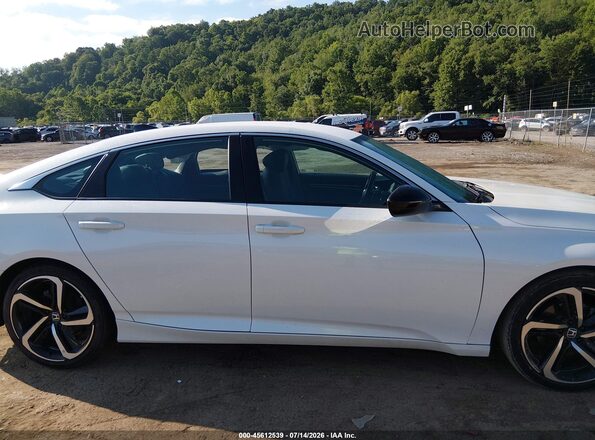 1HGCV1F33MA124416 2021 HONDA ACCORD White Vista interior trasera