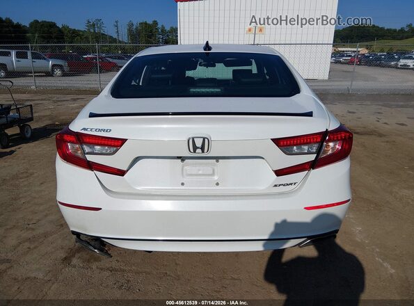1HGCV1F33MA124416 2021 HONDA ACCORD White 