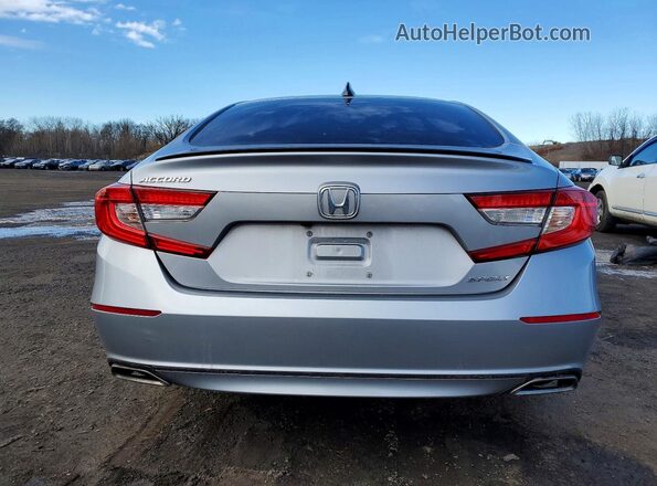 1HGCV1F33NA043983 2022 HONDA ACCORD Серебряный Вид сзади