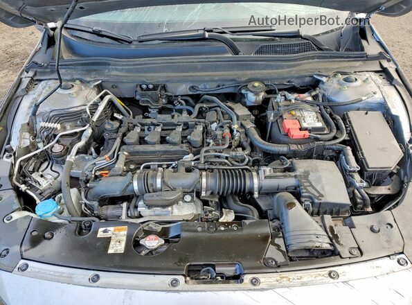 1HGCV1F33NA043983 2022 HONDA ACCORD Серебряный Вид задней части салона