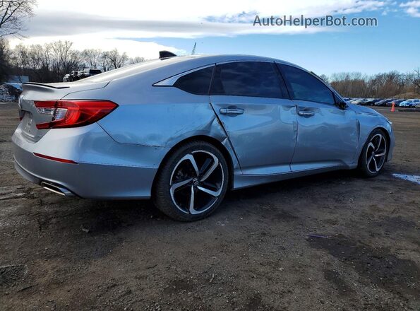 1HGCV1F33NA043983 2022 HONDA ACCORD Серебряный Задняя правая четверть