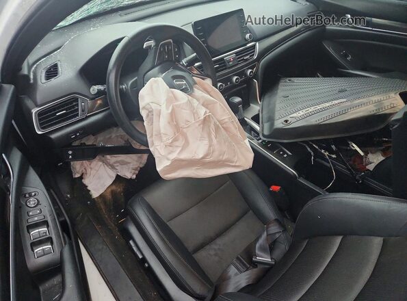 1HGCV1F33NA109996 2022 HONDA ACCORD White Vista del salpicadero