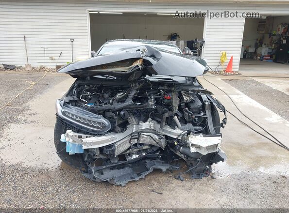 1HGCV1F33NA117645 2022 HONDA ACCORD Черный Вид задней части салона