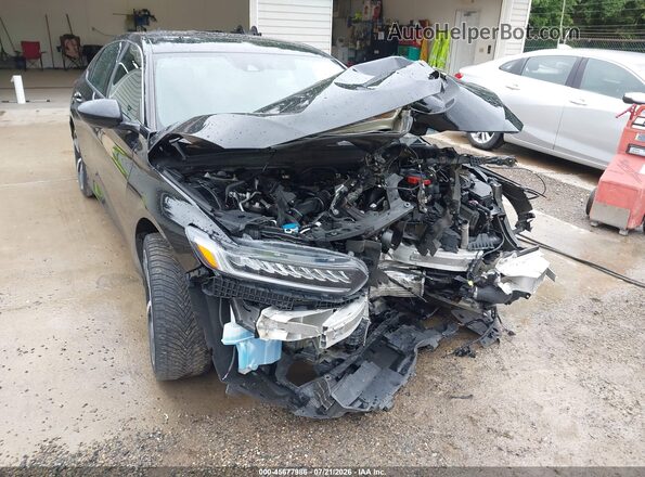 1HGCV1F33NA117645 2022 HONDA ACCORD Черный 