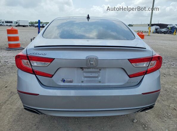 1HGCV1F33NA121033 2022 HONDA ACCORD Silver Vista trasera