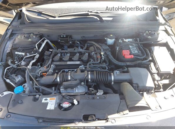 1HGCV1F34JA248898 2018 HONDA ACCORD Black უკანა ხედი