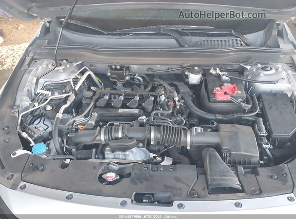 1HGCV1F34JA250960 2018 HONDA ACCORD Gray Հետևի տեսք