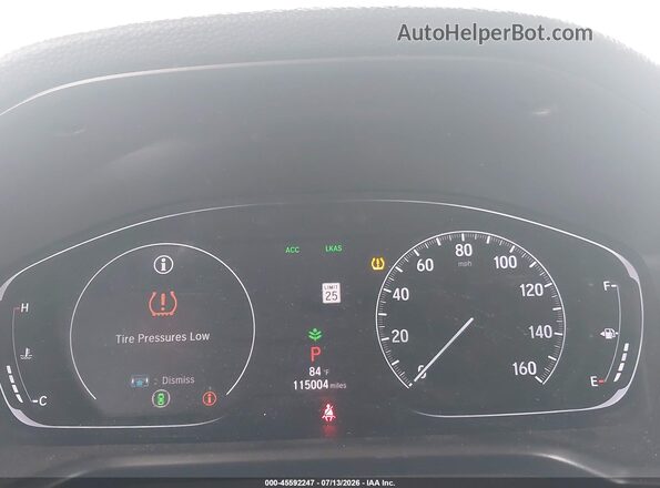 1HGCV1F34KA036357 2019 HONDA ACCORD Black უკანა სავარძლების ხედი