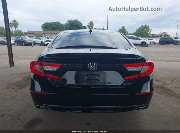 1HGCV1F34KA036357 2019 HONDA ACCORD Black 