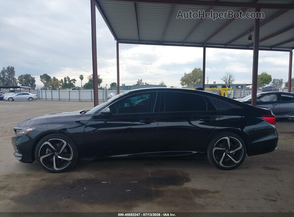 1HGCV1F34KA036357 2019 HONDA ACCORD Black სალონის 360-გრადუსიანი ხედი