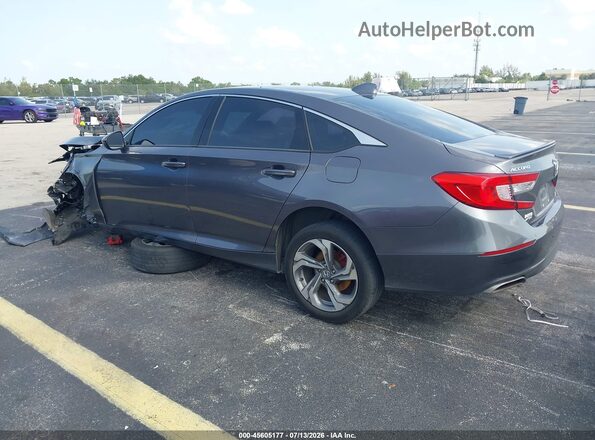 1HGCV1F34KA062344 2019 HONDA ACCORD Gray Tył lewy