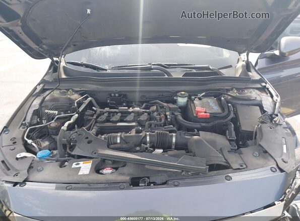 1HGCV1F34KA062344 2019 HONDA ACCORD Gray Widok z tyłu