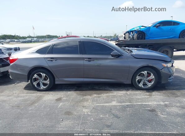 1HGCV1F34KA062344 2019 HONDA ACCORD Gray Widok wnętrza z tyłu
