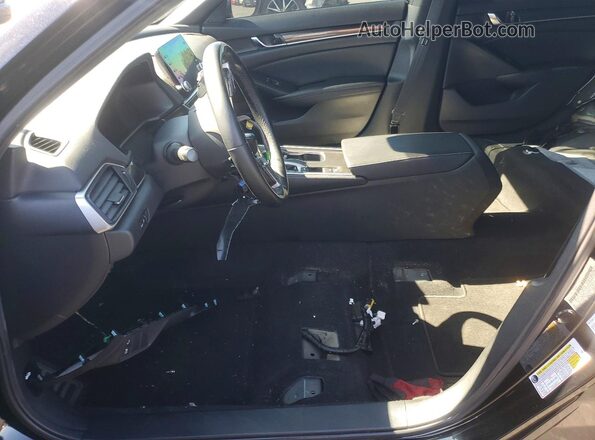 1HGCV1F34KA122249 2019 HONDA ACCORD Black Vista interior delantera