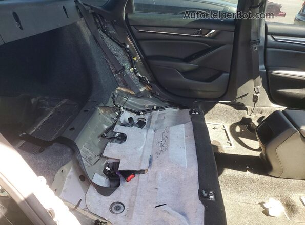 1HGCV1F34KA122249 2019 HONDA ACCORD Black Vista de los asientos traseros