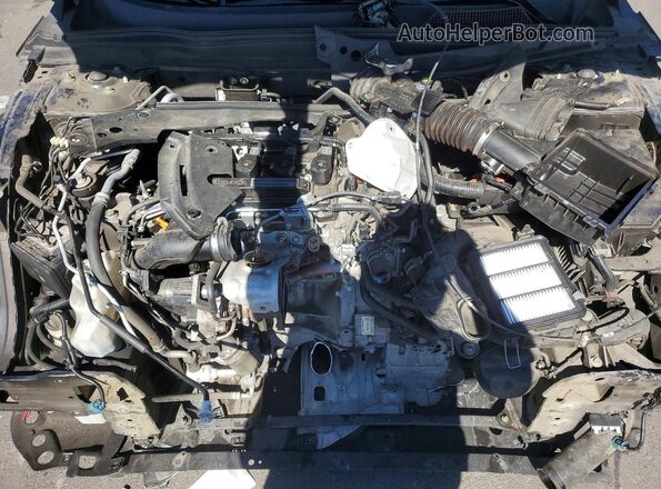 1HGCV1F34KA122249 2019 HONDA ACCORD Black Vista interior trasera