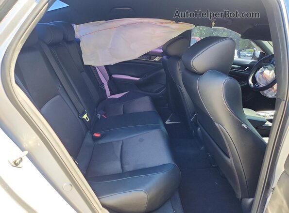 1HGCV1F34KA145630 2019 HONDA ACCORD Silver Вид задніх сидінь