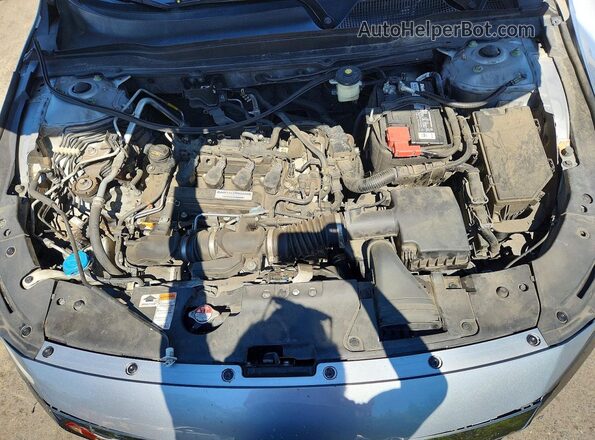 1HGCV1F34KA145630 2019 HONDA ACCORD Silver Вид задньої частини салону