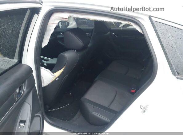 1HGCV1F34LA023173 2020 HONDA ACCORD White Widok naklejki z numerem VIN