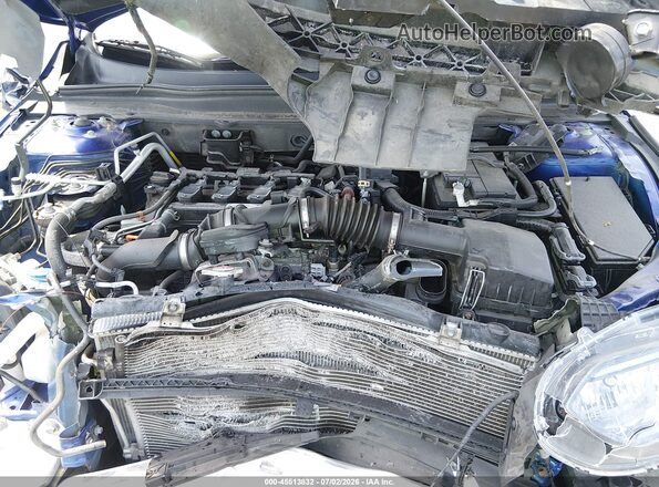 1HGCV1F34LA023352 2020 HONDA ACCORD Blue Vista trasera