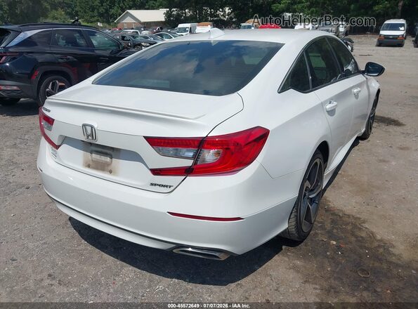 1HGCV1F34LA057033 2020 HONDA ACCORD White Trasero derecho