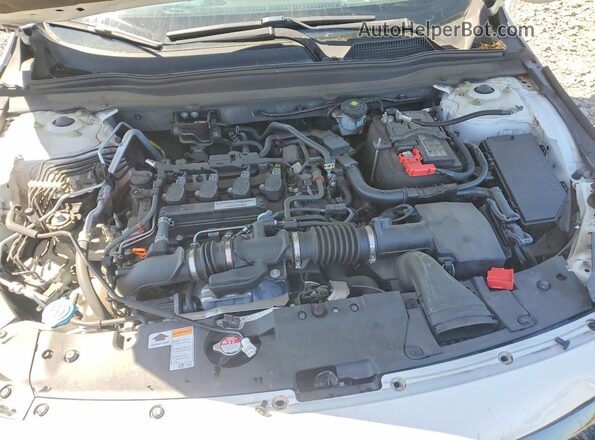 1HGCV1F34LA065648 2020 HONDA ACCORD White Rear interior view
